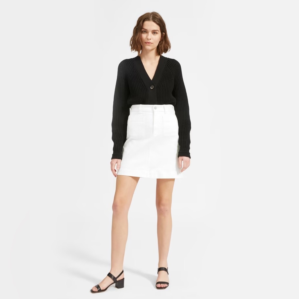 Everlane Double Strap Block Heel Sandal in Black - Picture 14 of 14